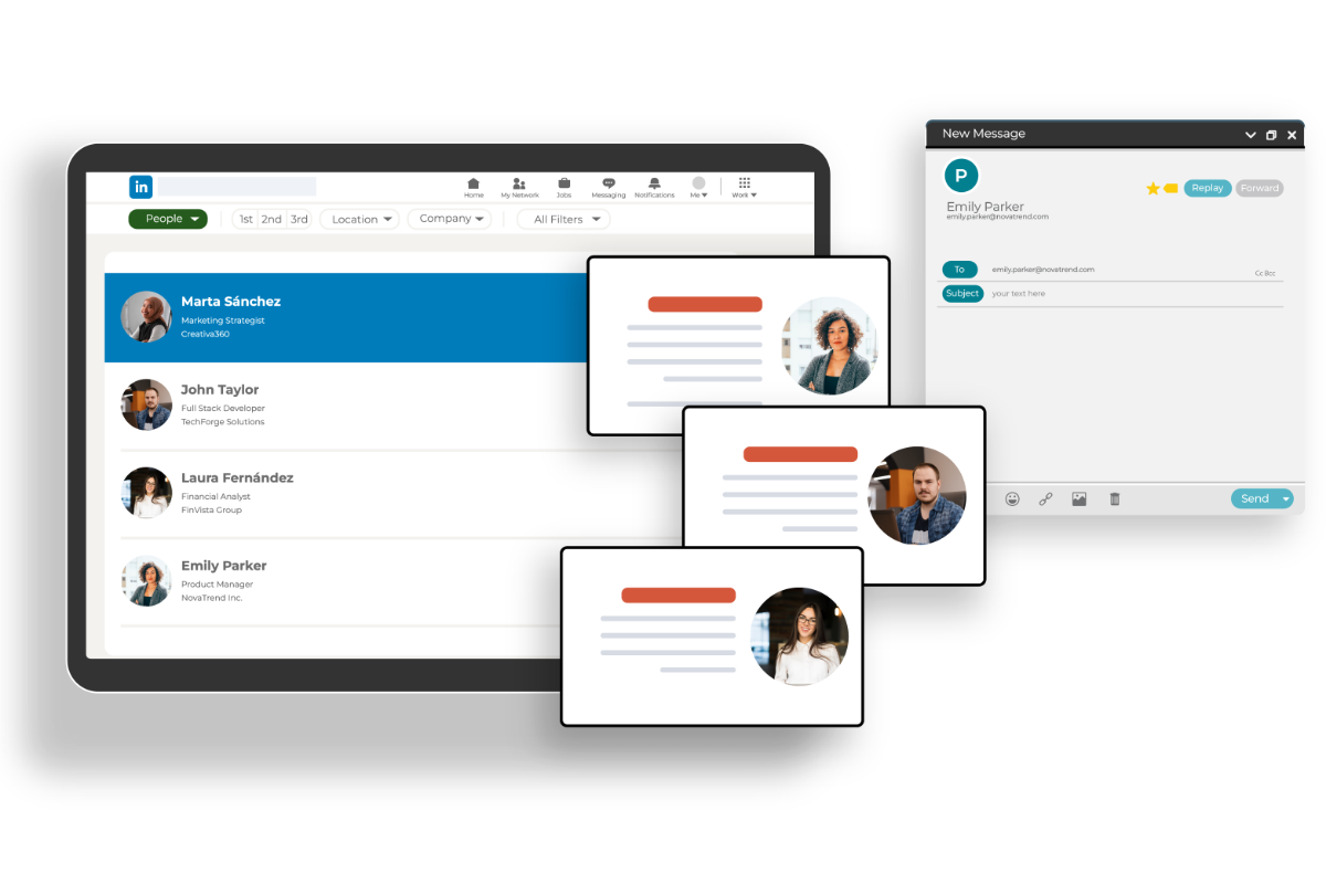 My Cold Leads LinkedIn and Email Outreach Automation