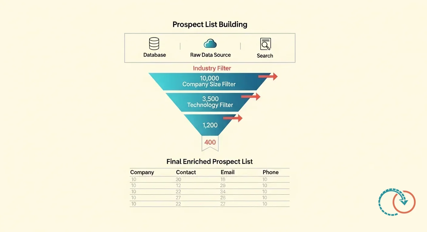 B2B List Building: How to Build Targeted Prospect Lists